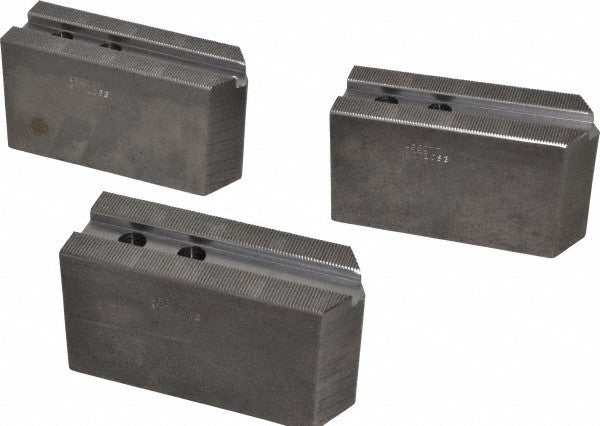Abbott Workholding Products Soft Lathe Serrated Chuck Jaw 3PC Set KTT10S3