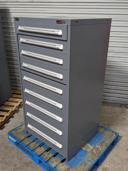 Vidmar Modular Storage Cabinet 9 Drawer 59" x 30" x 28" Scratch N Dent