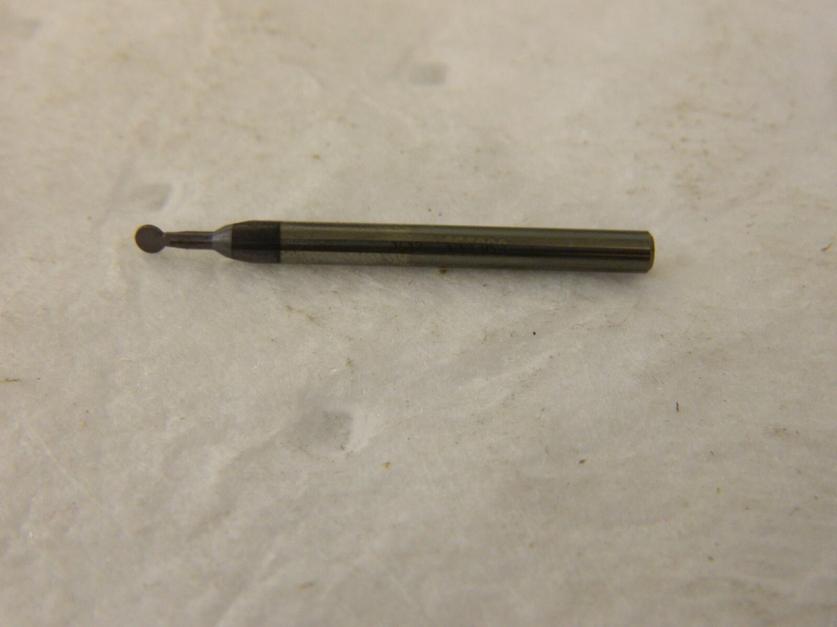 ACCUPRO Ball End Mill: 0.0938 Dia 2 Fl Carbide 38855912