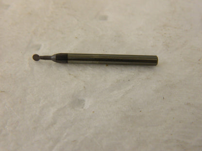ACCUPRO Ball End Mill: 0.0938 Dia 2 Fl Carbide 38855912
