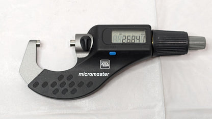 TESA Electronic Outside Micrometer Micromaster IP54 0 to 1.2"/0 to 30mm 06030010