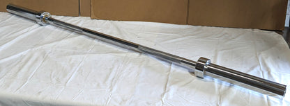 RitFit Olympic Barbell   57" / 145cm Bar  30lbs  Knurled Grip OLYBARSIL-145