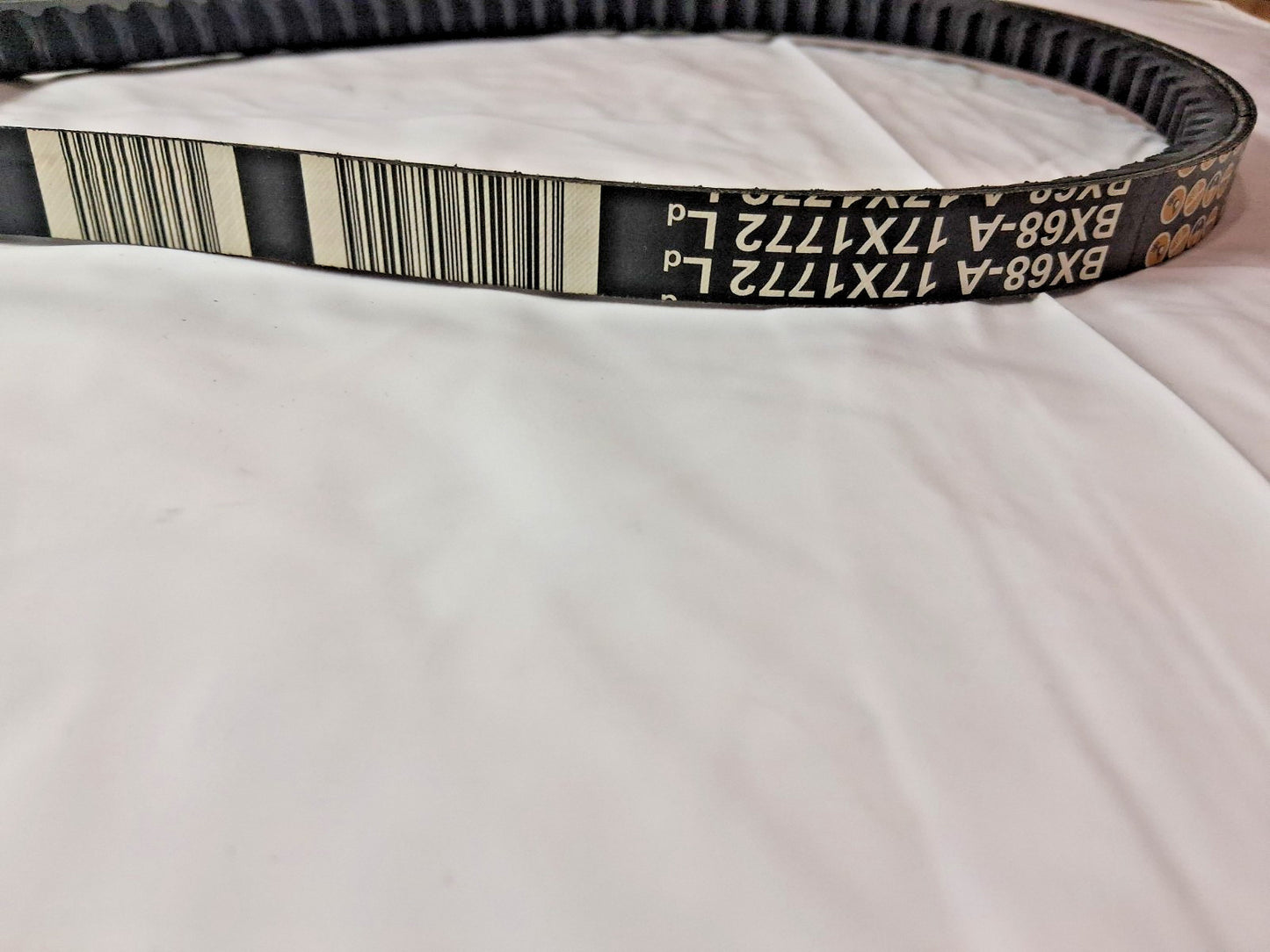Continental Cogged V-Belt BX 71 in Outside Length Qty 2 BX68