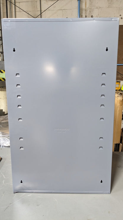 DURHAM Steel Utility Cabinet 20 x 32-3/4 125 lb Load 2 Shelf 056-95 Damaged