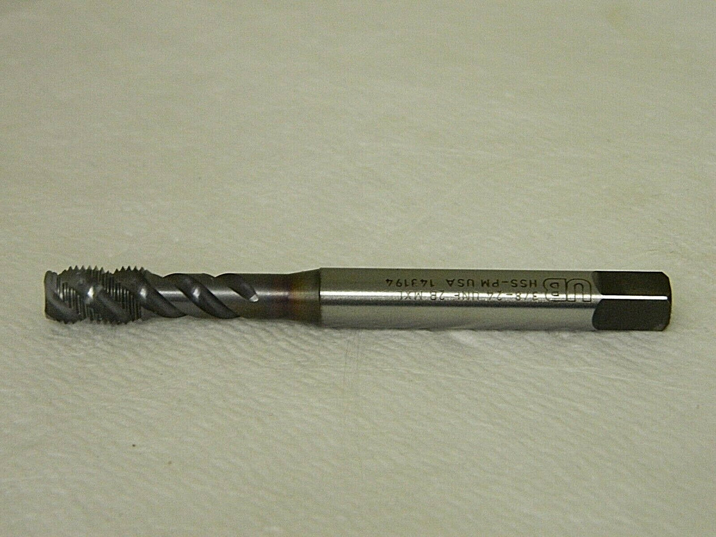 Union Butterfield Thread Forming Tap 3/8-24 UNF 3 FL TiCN Coated QTY 2  46204901