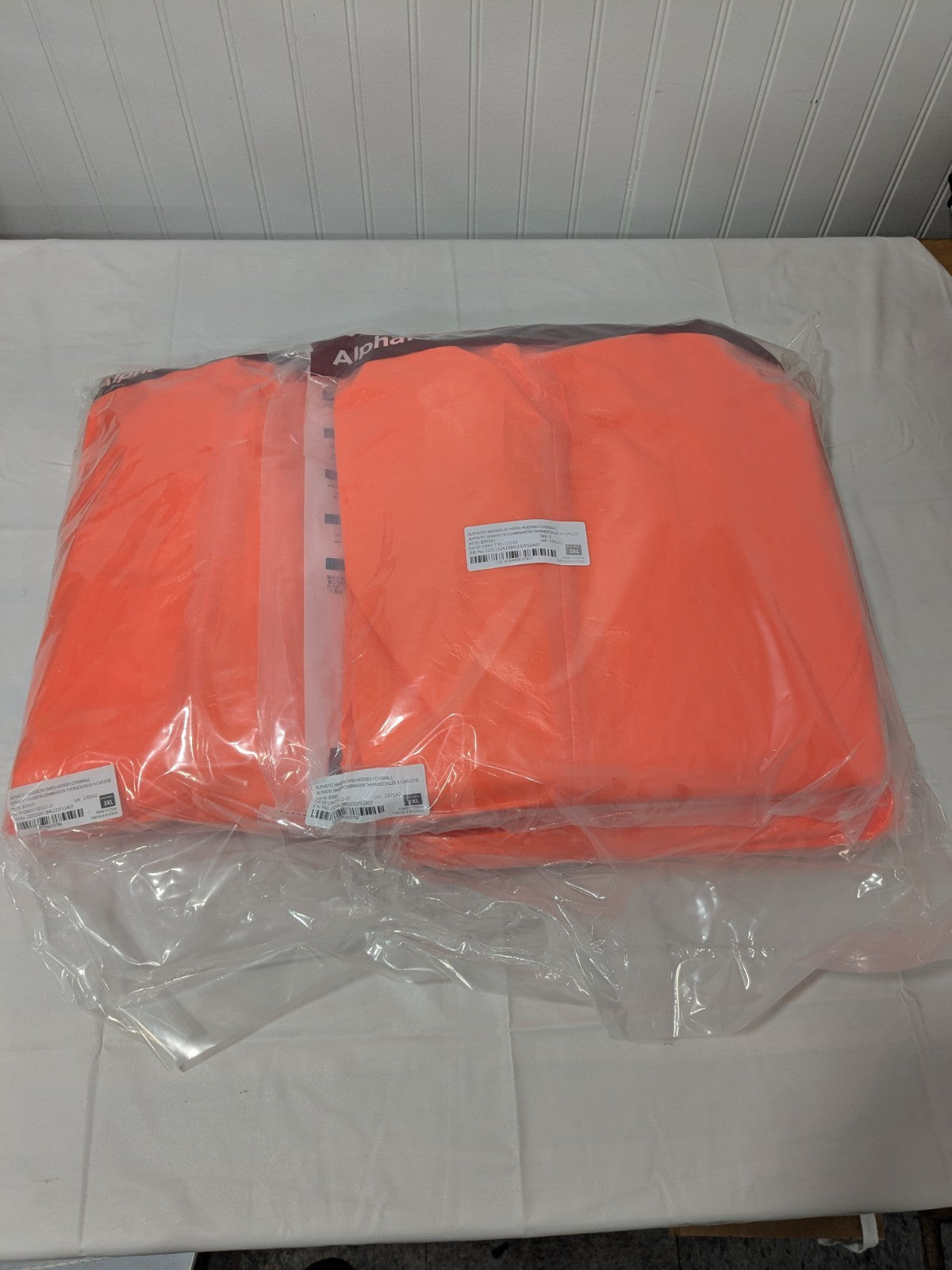 Ansell AlphaTec Fire-Retardant Coverall 4000 Size 3XL Pack of 3 OR47-T-92-111-07