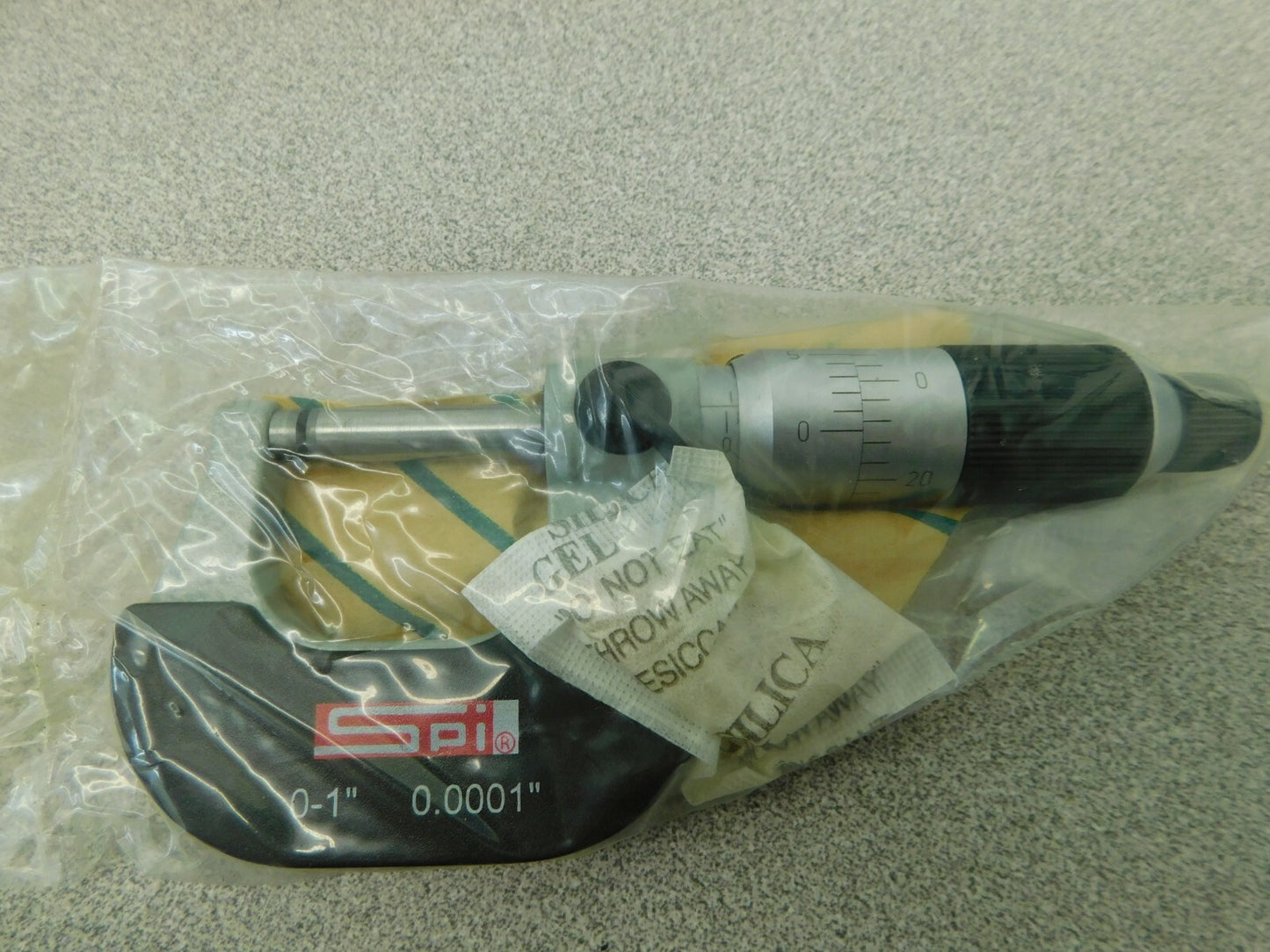 SPI Mechanical Outside Micrometer 0-1" Range .0001" Graduation 13-791-