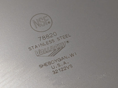Vollrath 12 Qt Stainless Steel Bain Marie Pot 78820
