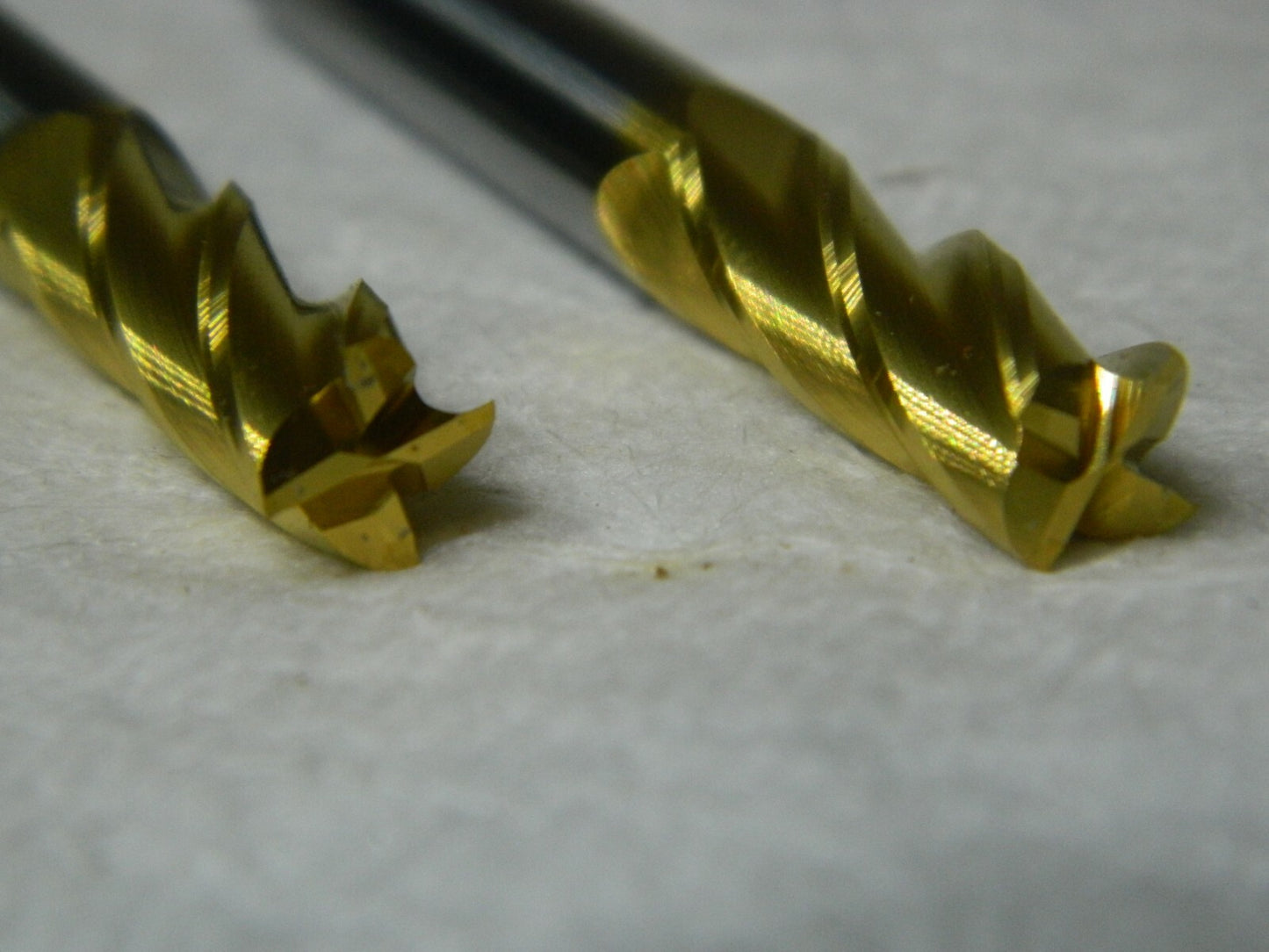 Fullerton Tool  SC Sq End Mill 5/16" x 5/16" x 7/8" 2-1/2" OAL 4 FL Qty 2 32331