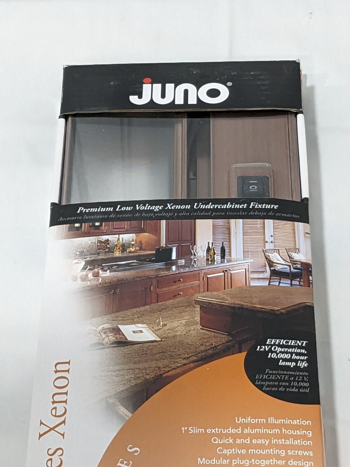 Juno Pro-Series Xenon Undercabinet Light Fixture 22" Bronze UPX322-BZ