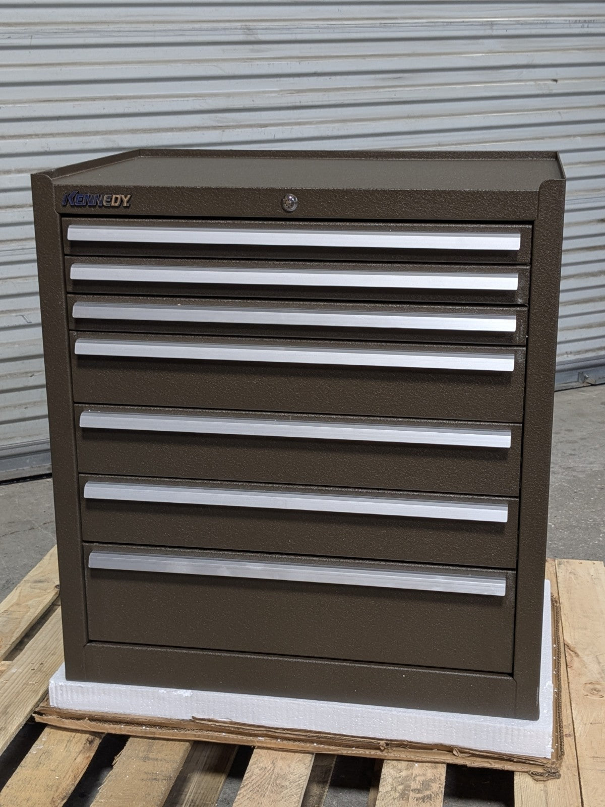 Kennedy 277XB Steel Roller Cabinet Tool Box 7 Drawer 35 H x 27 W x 18 D