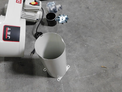 JET DC-650 Dust Collector (Machine Base Only) 1HP 115/230V 1PH  708642 DAMAGE
