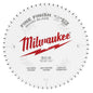 Milwaukee Wet & Dry Cut Saw Blade 8-1/2"Dia 5/8"Arbor Hole 60Teeth48-40-082