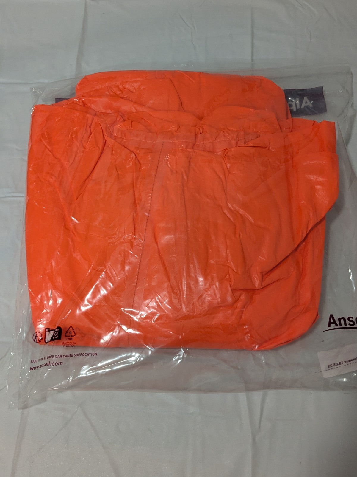 Ansell AlphaTec Fire-Retardant Coverall 4000 Size 2XL OR47-T-92-111-06