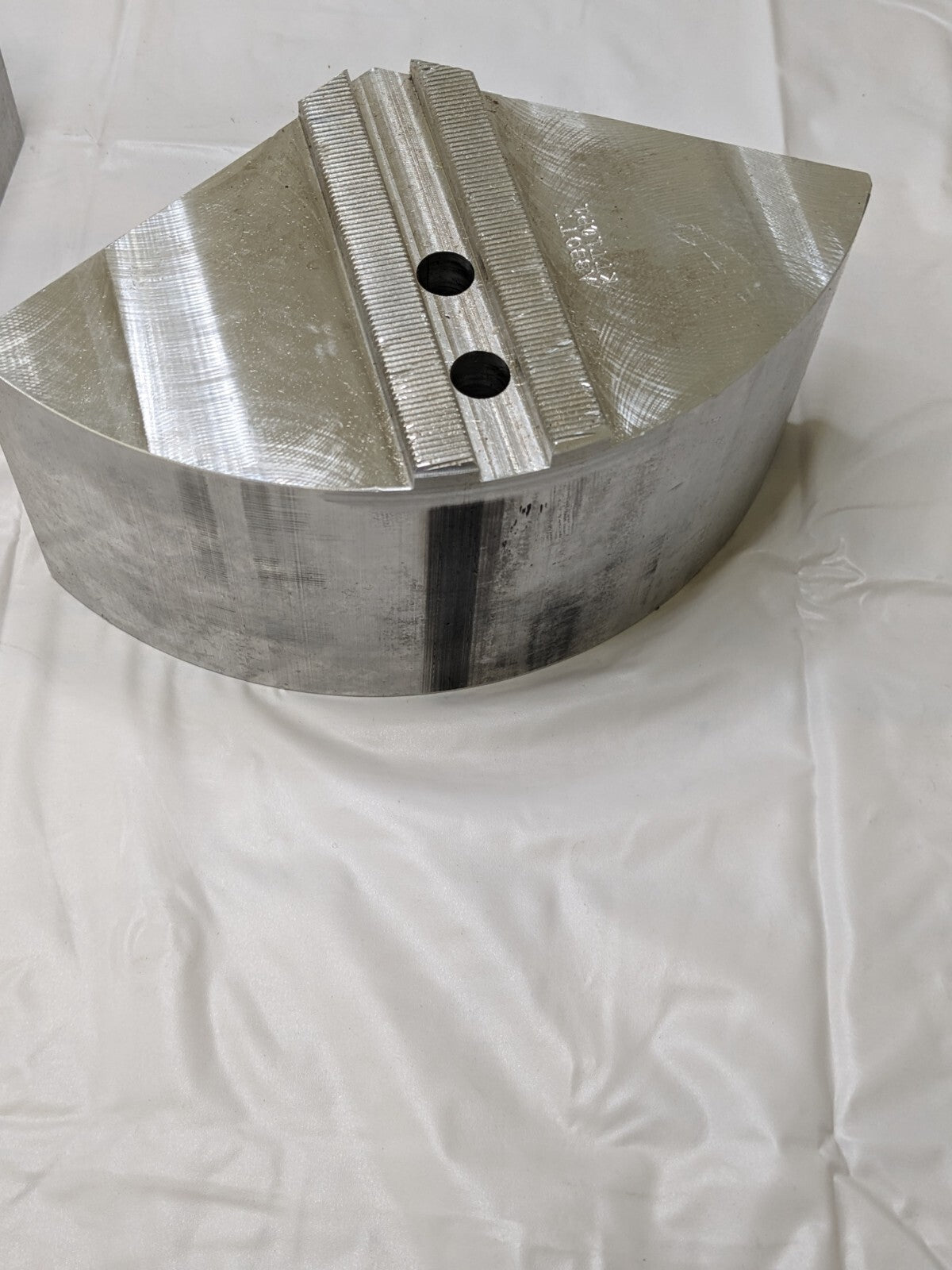 Abbott Soft Lathe Chuck Jaw: Serrated 10 OAW, 4 OAH Qty 2 Jaws KTT10P1