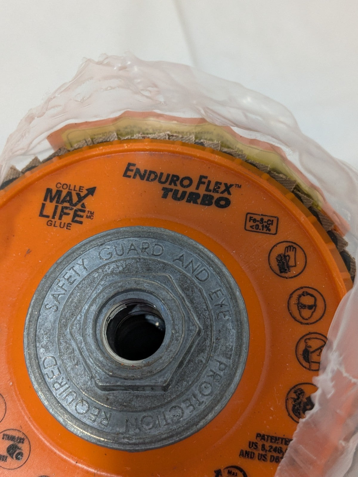 Walter Flap Disc: 4-1/2" Dia, Ceramic Alumina, Type 27 Qty 8 06A457