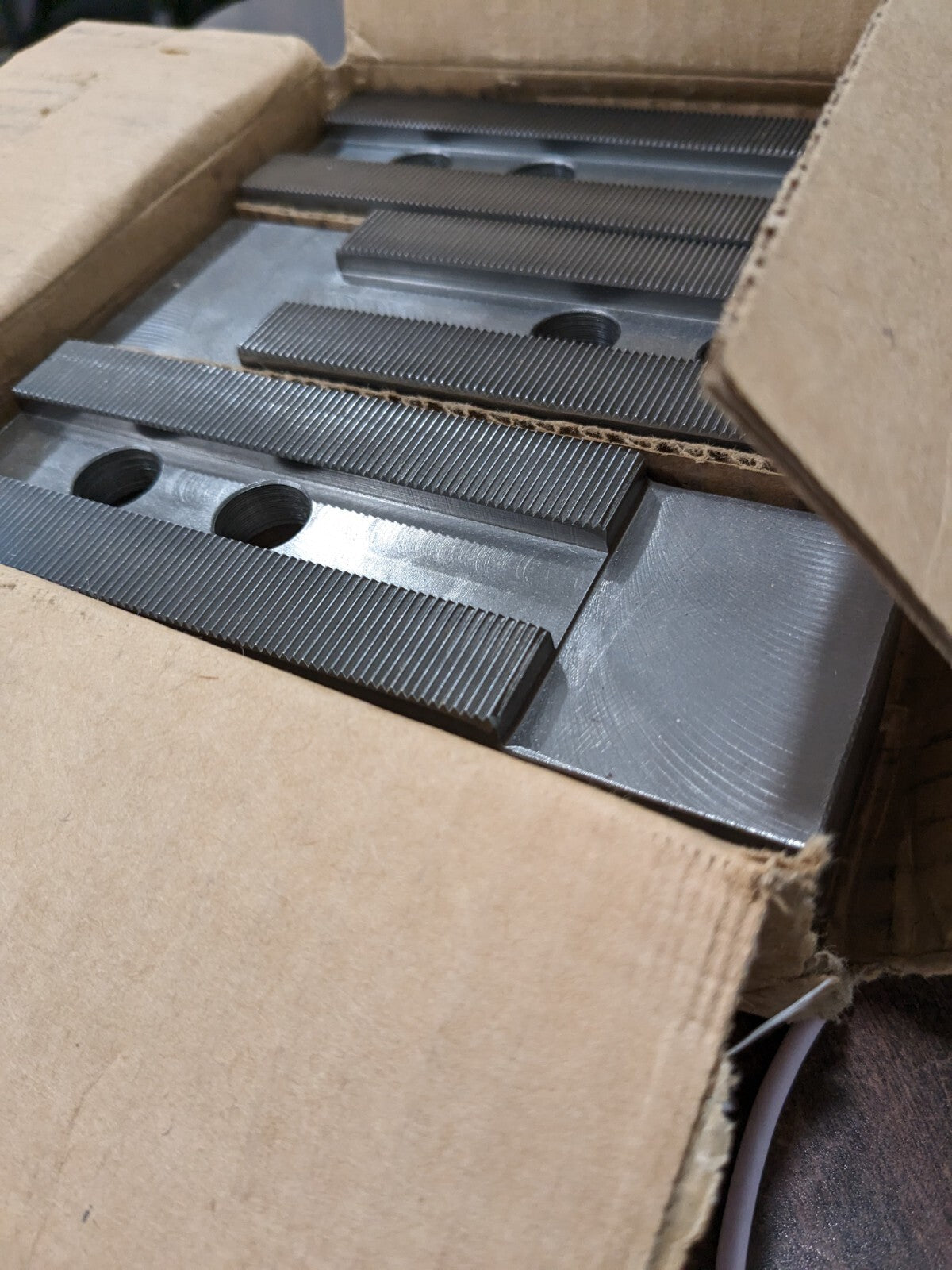 Steel Soft Jaws For a 12"Chuck 3pc set KT-12201F