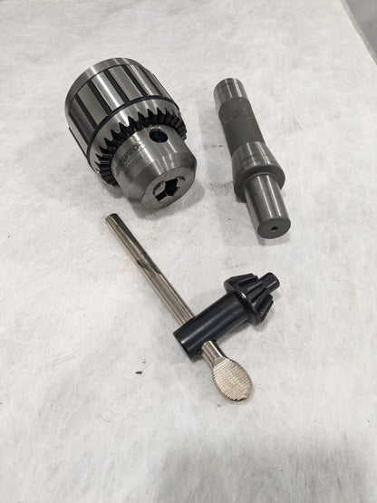 Accupro Drill Chuck: 1/32 to 5/8" Capacity, Tapered Mount, JT3 51233542