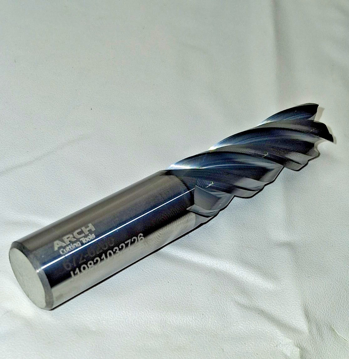 Arch Cutting Tools 4 FL Solid Carbide Corner Radius End Mill 1-3/4" LOC 57465338