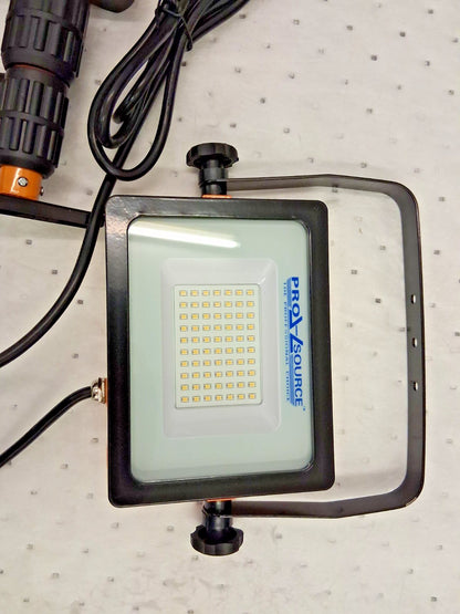 PRO-SOURCE 104 Watt Tripod Electric Portable LED Light LWLT10000A-PRO