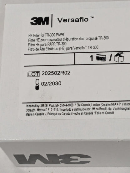 3M TR-3712N F/TR300 VERSAFLO PAPR HE FILTER 7100018971
