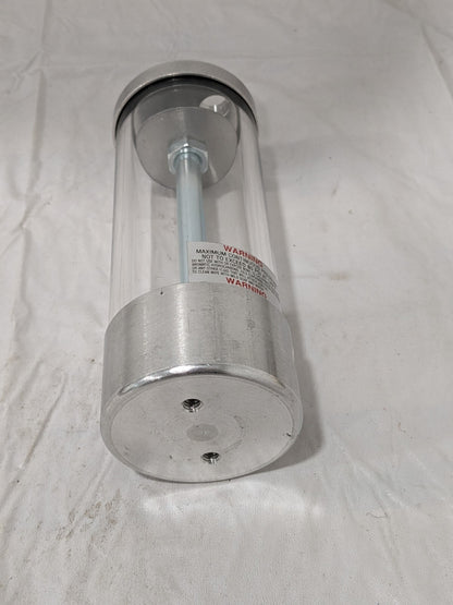 LDI 1 Outlet, Polymer Bowl, 229.42 Cu. cm Air-Operated Oil Reservoir A/OR1018-2