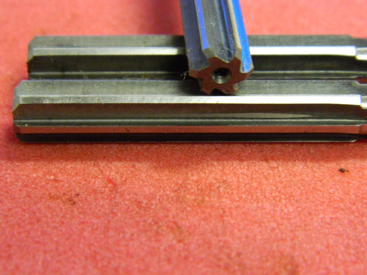 Interstate Letter J x 1-1/2" x 6" HSS Straight Flute Chucking Reamer #02319101