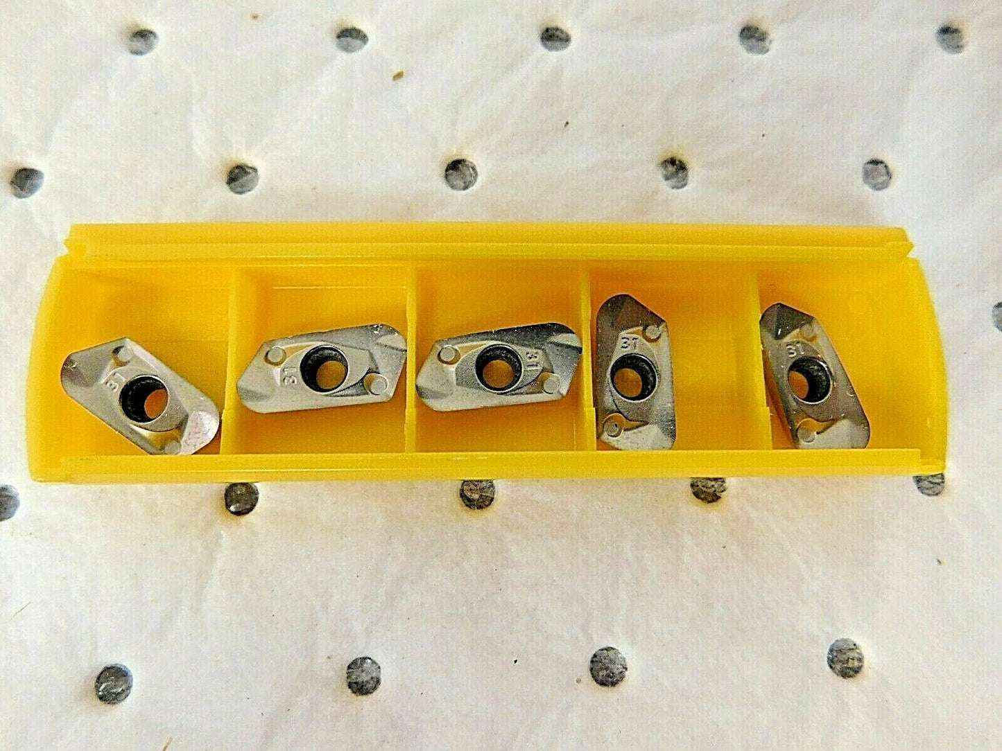 Kennametal EC1431 LDJ Grade KC422M Carbide Milling Insert QTY 5 3957218