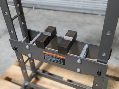 Jet Manual Hydraulic Shop Press 5 Ton Capacity 1-3/4" Ram 4" Stroke 33