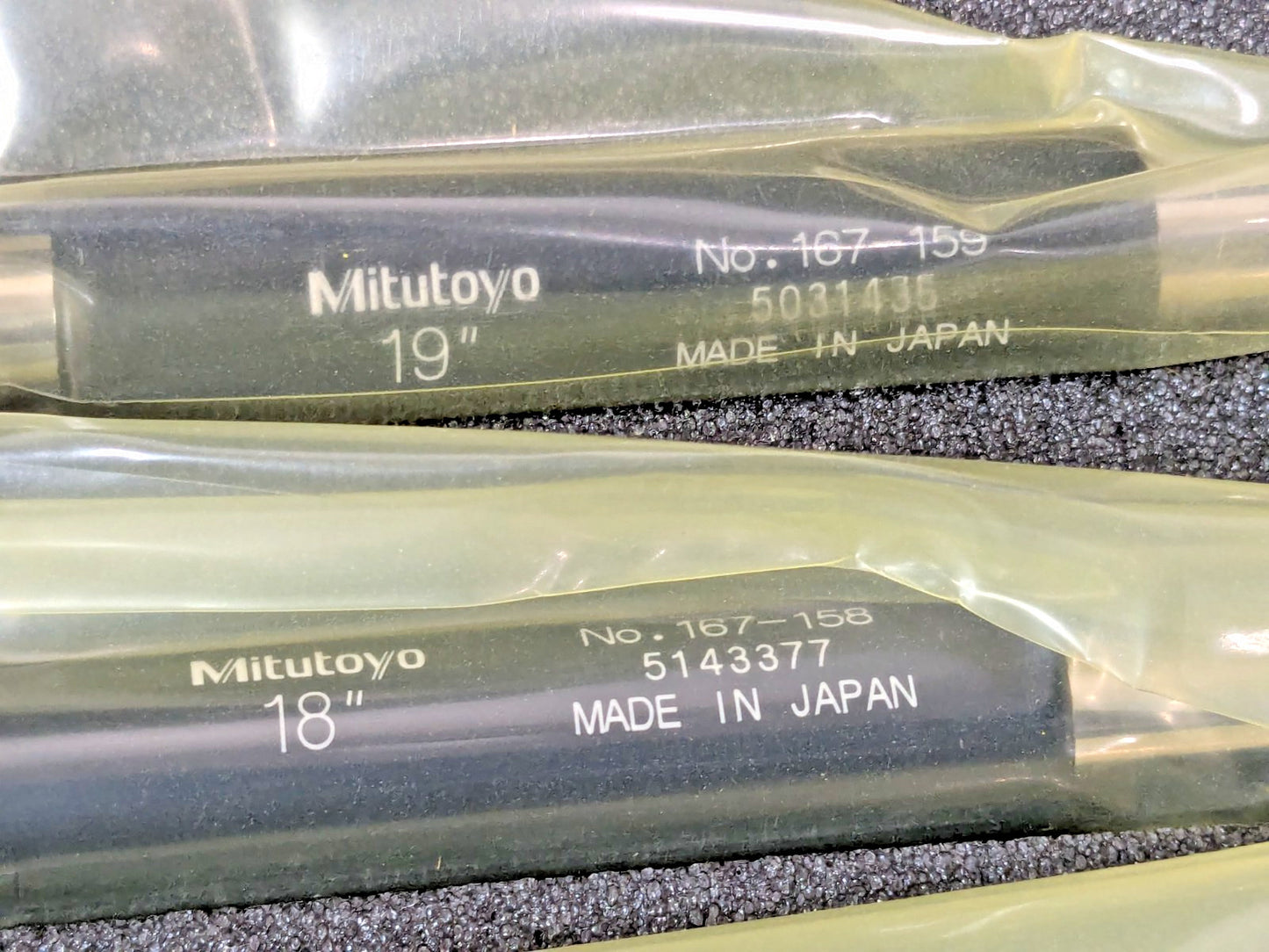Mitutoyo 16"-20" Wide Range Outside Micrometer W/BROKEN RATCHET STOP 104-153