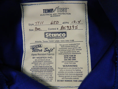 Stanco Temp Test Electric ARC Protection Jacket Size S 50" Length TT11650-S