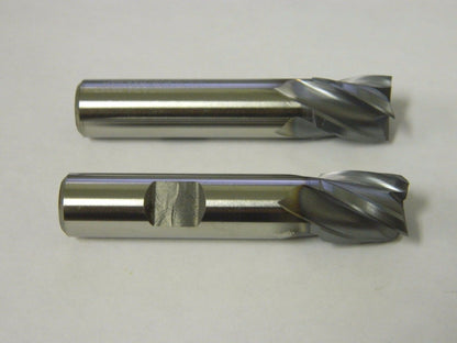 Niagara Cutter N88267 9/16" 4Fl Single End Square End Mills Lot of 2 USA