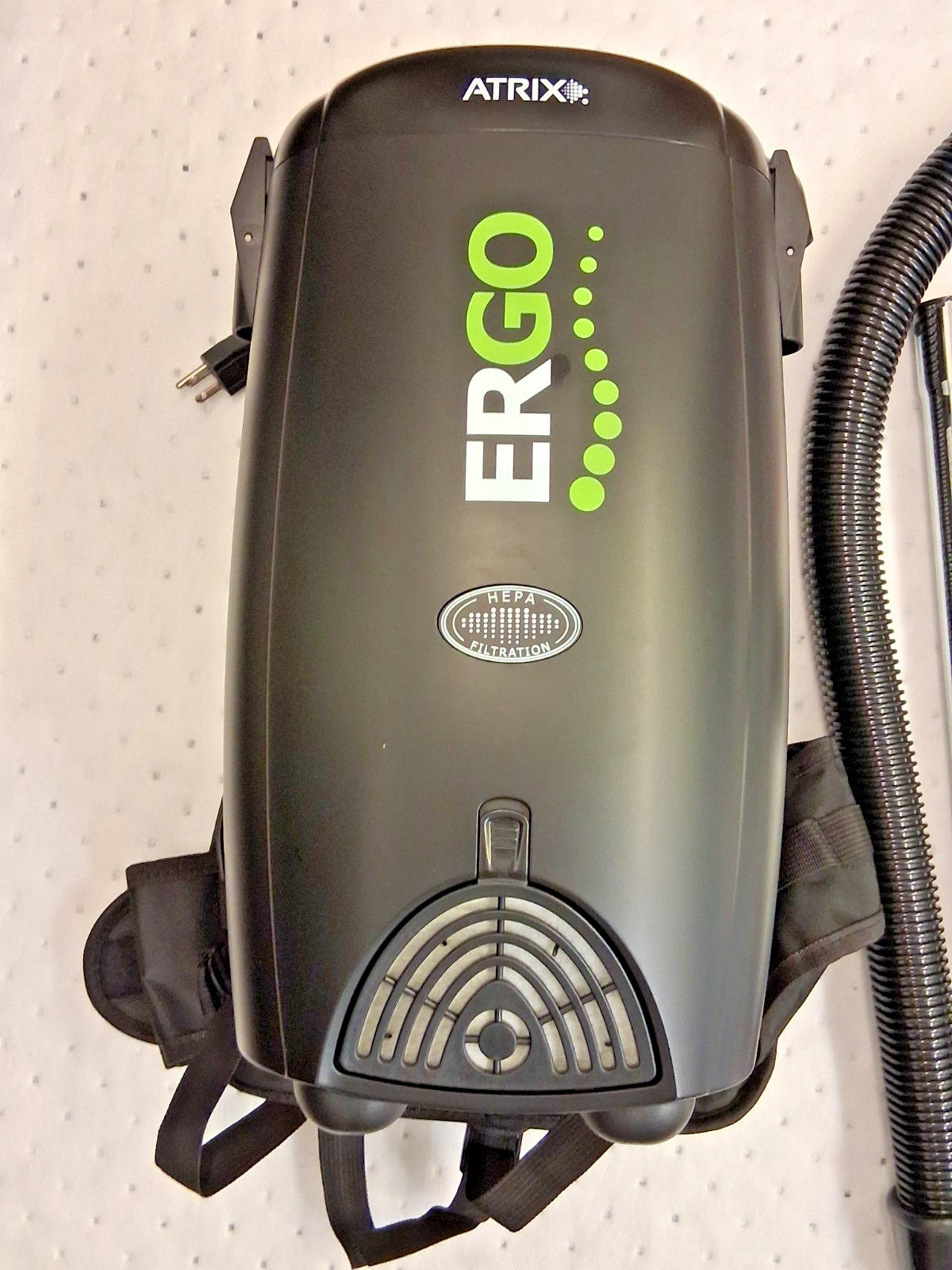 Atrix Ergo Backpack HEPA Vacuum 8qt Capacity VACBP1