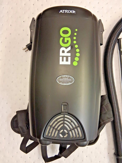 Atrix Ergo Backpack HEPA Vacuum 8qt Capacity VACBP1