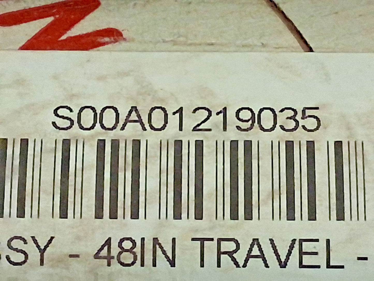 Newall DRO Linear Scale 48" Max Measure 58" Scale Length S00A01219035