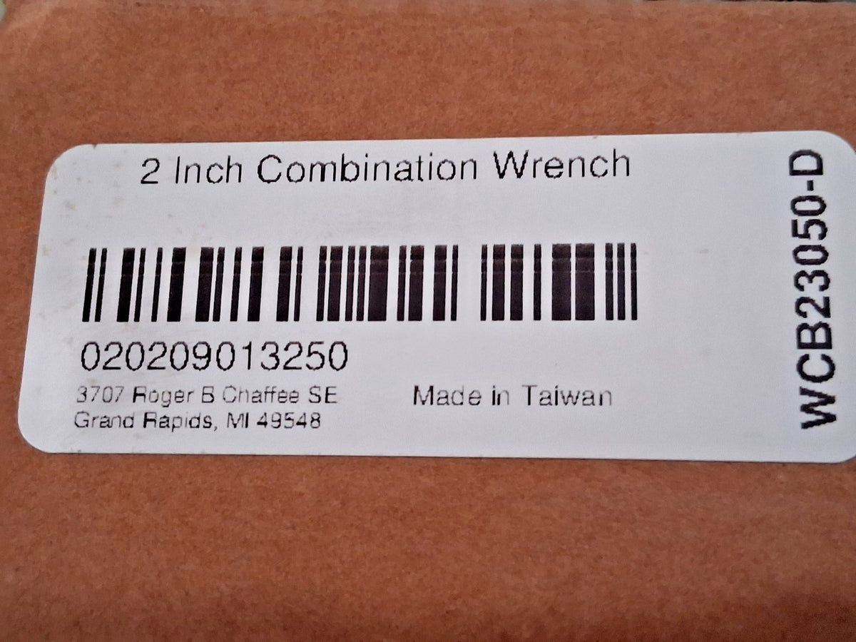 Tekton Combination Wrench 2" Head Size 15 deg Offset WCB23050