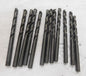 Hertel Spiral Flute Screw Machine Drill Bit 21/64" HSS Oxide QTY 12   61698569