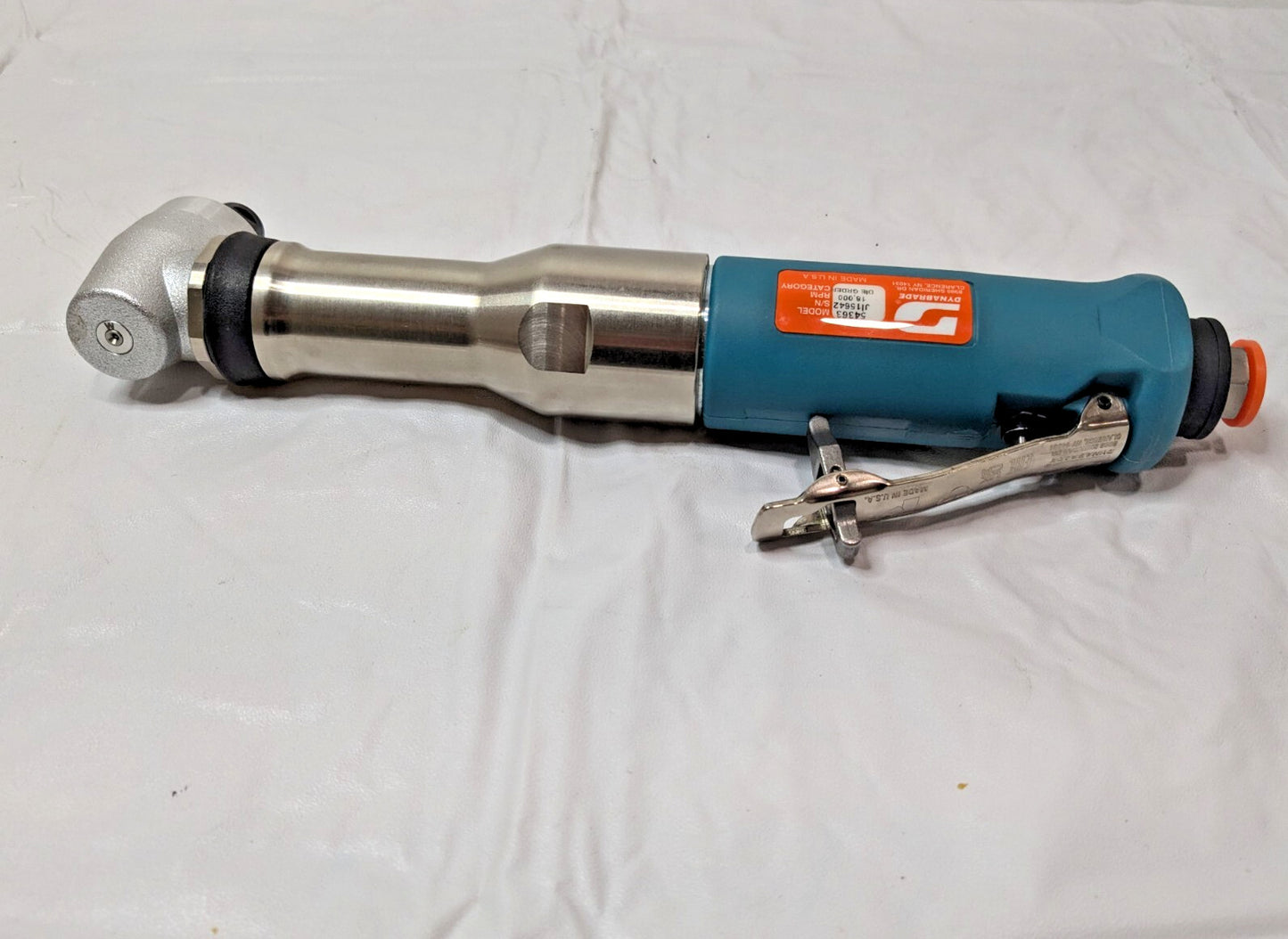 Dynabrade Extended Right Angle Die Grinder 18000RPM 54363