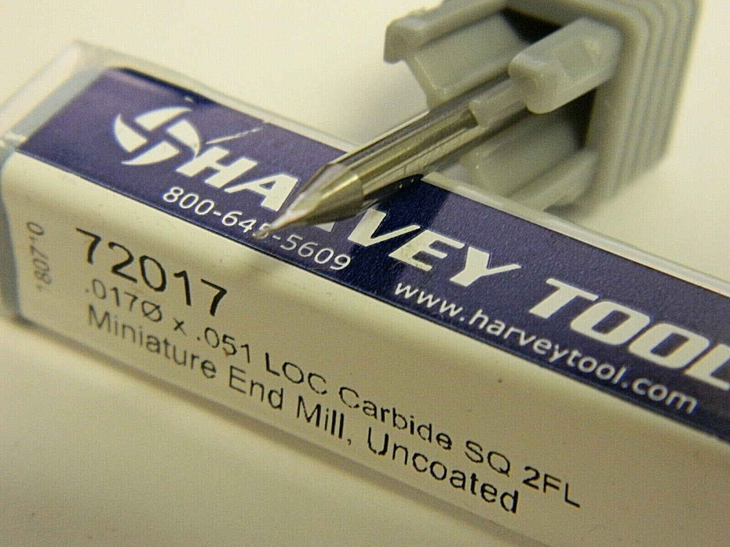 Accupro  0.051" LOC 1/8" Shank Diam 2 Fl SC Square End Mill QTY 5 72017