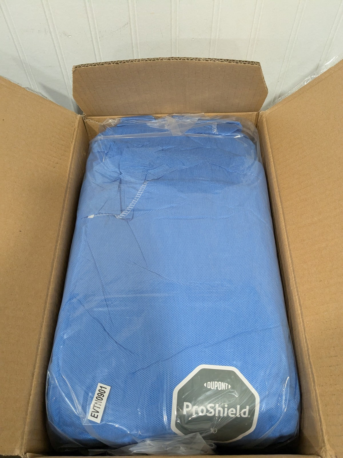 DUPONT Coveralls: Liquid & Splash Protection Sz L Qty 25 PB125SBULG002500