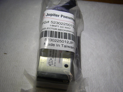 Jupiter Pneumatics 1/8"  NPT Mechanically Operated Air Valve 5230225012jp