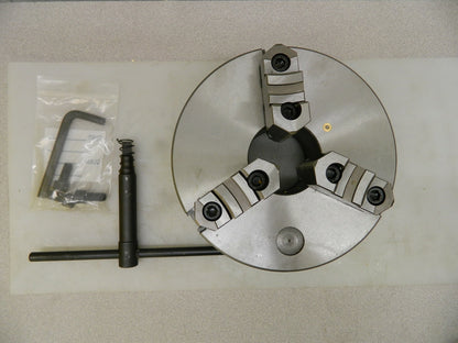 Pro-Grade Self Centering Manual Lathe Chuck 3 Jaws 10" Diam DS76784925