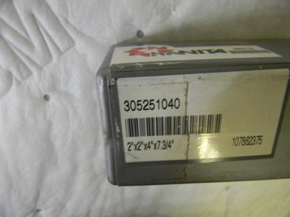 Hanita HSS Sq Finishing End Mill 2 Dia 2 Shk Dia 2Fl 4 LOC 7.75 L  305251040