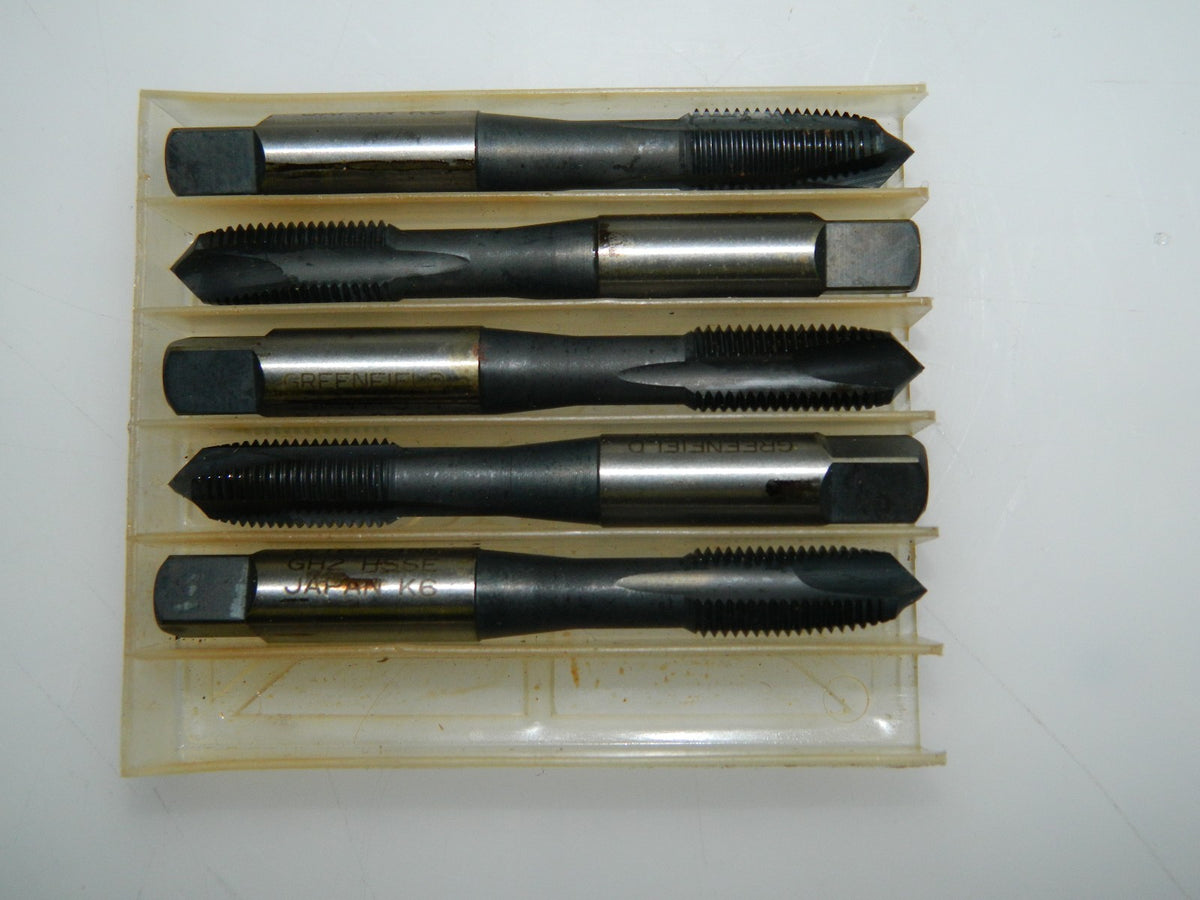 Greenfield Plug Taps  5/16-24NF H2 HSSE 3B 11/16 x 2-23/32"  QTY 5  87251