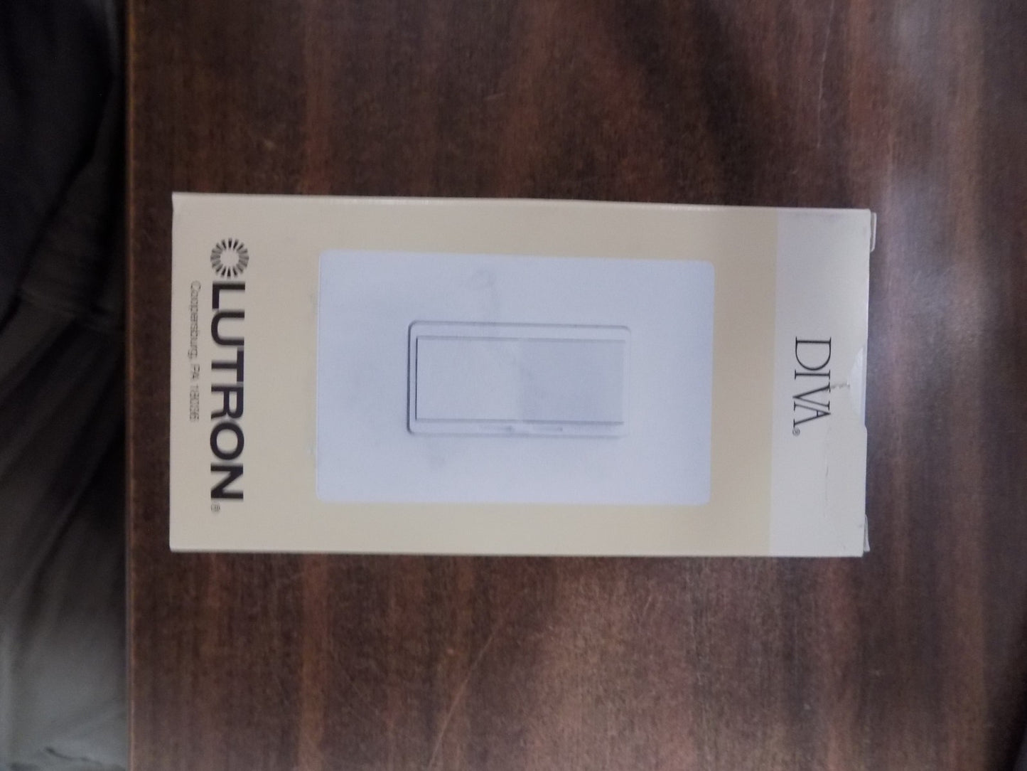 Lutron DV-103P-AL Diva 1000W Incandescent / Halogen 3-Way Dimmer Almond