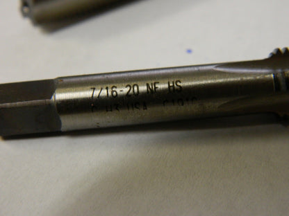 Pro  Hand Taps 7/16-20 H3 4-Flute Qty. 6  01910