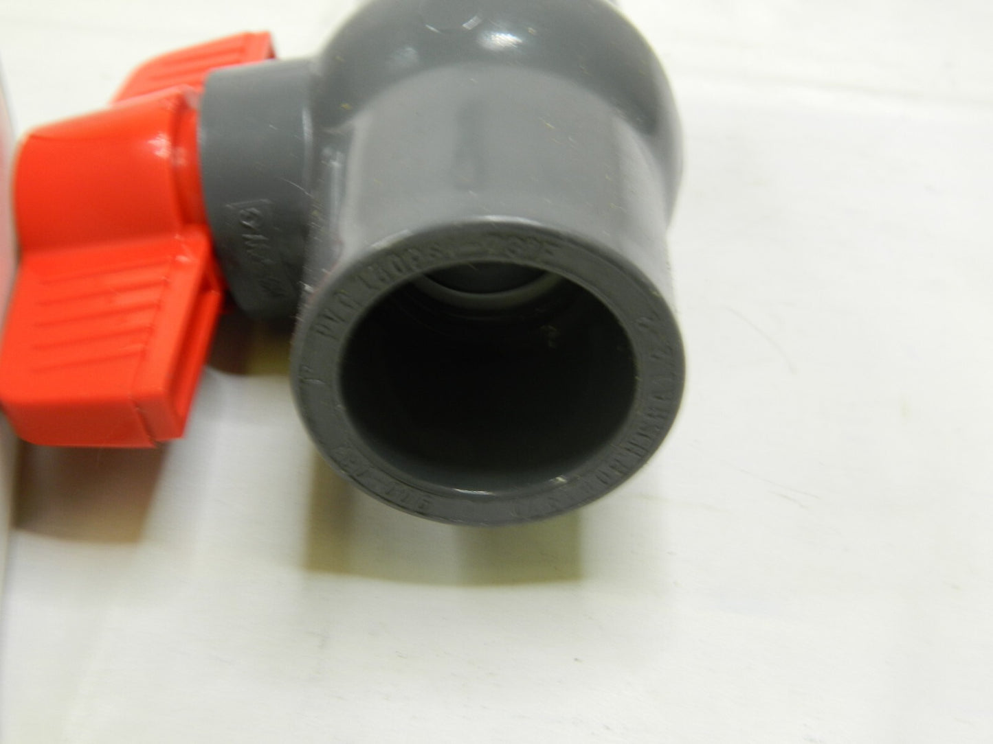 LEGEND VALVE 1" Pipe, Full Port, PVC Miniature Ball Valve Qty 2 201-425