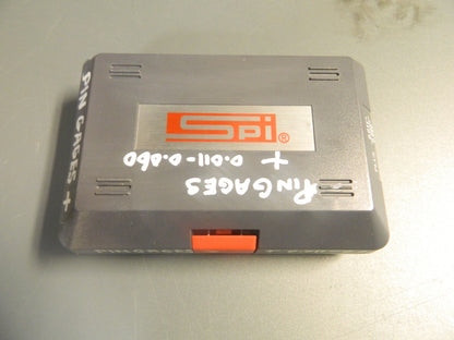SPI Class ZZ Plug Gage Set: 0.011 to 0.06" Range 22-170-5 INCOMPLETE