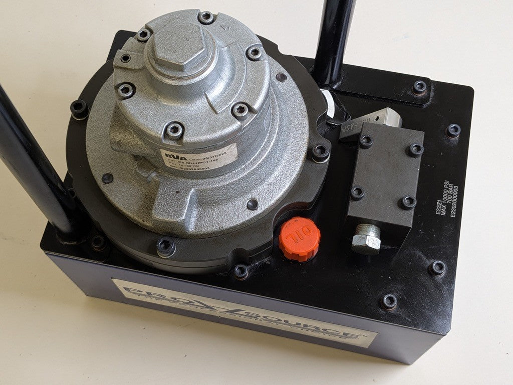 Pro Source Single Acting Air Hydraulic Pump 1.7 HP 10,000 Max PSI Parts / Repair