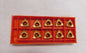 Carmex Carbide Laydown Threading Insert 22IR P25C Qty 10 14241